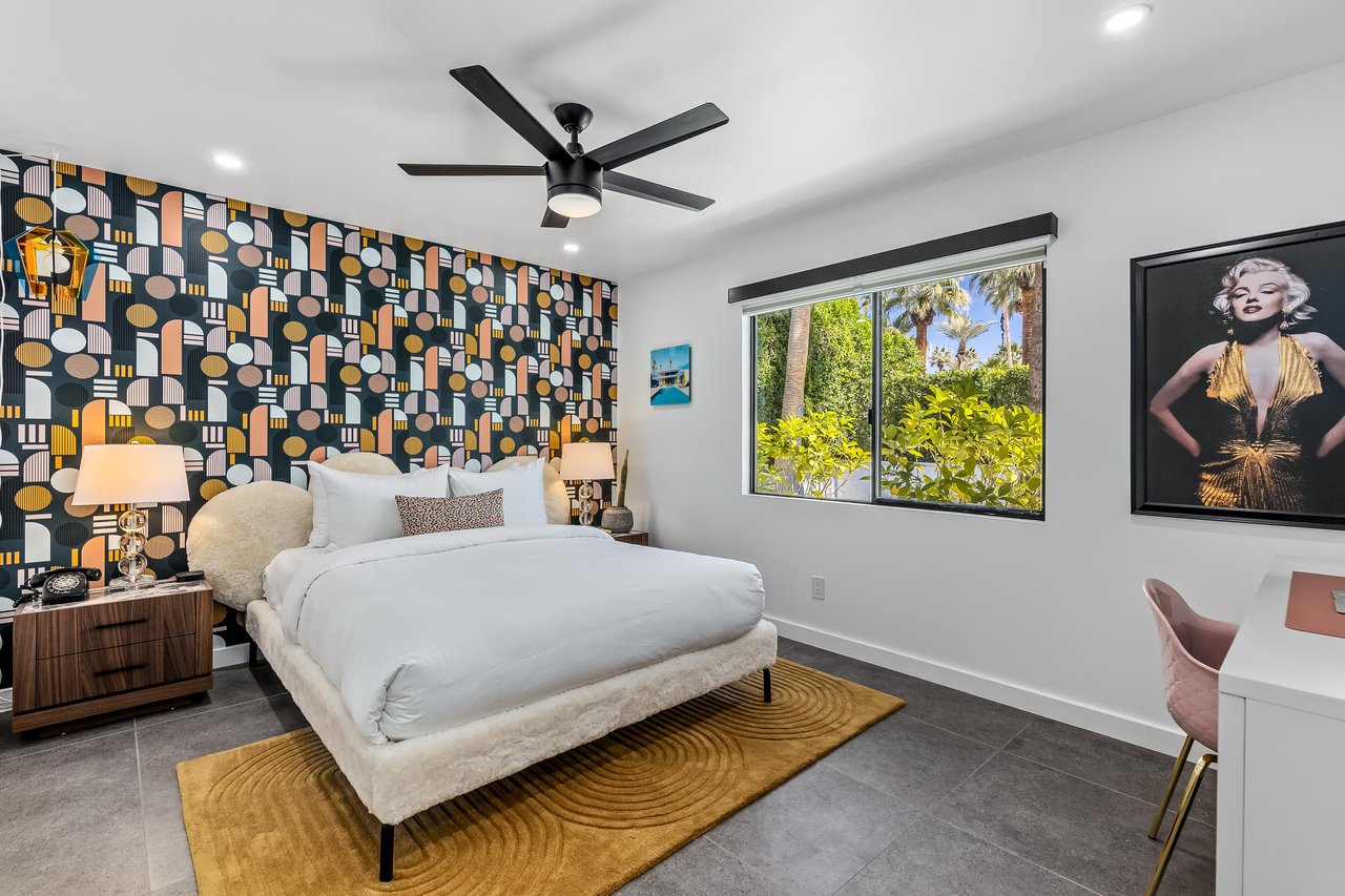 Restful guest bedroom