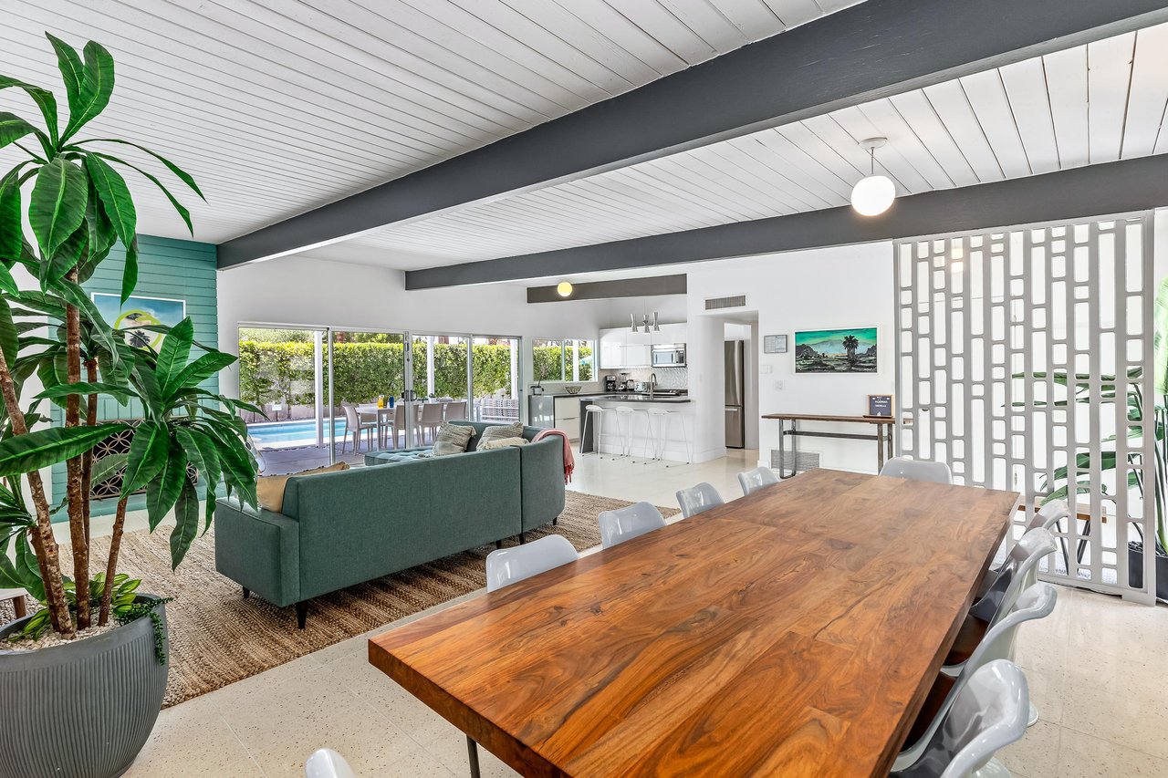 Open concept living space