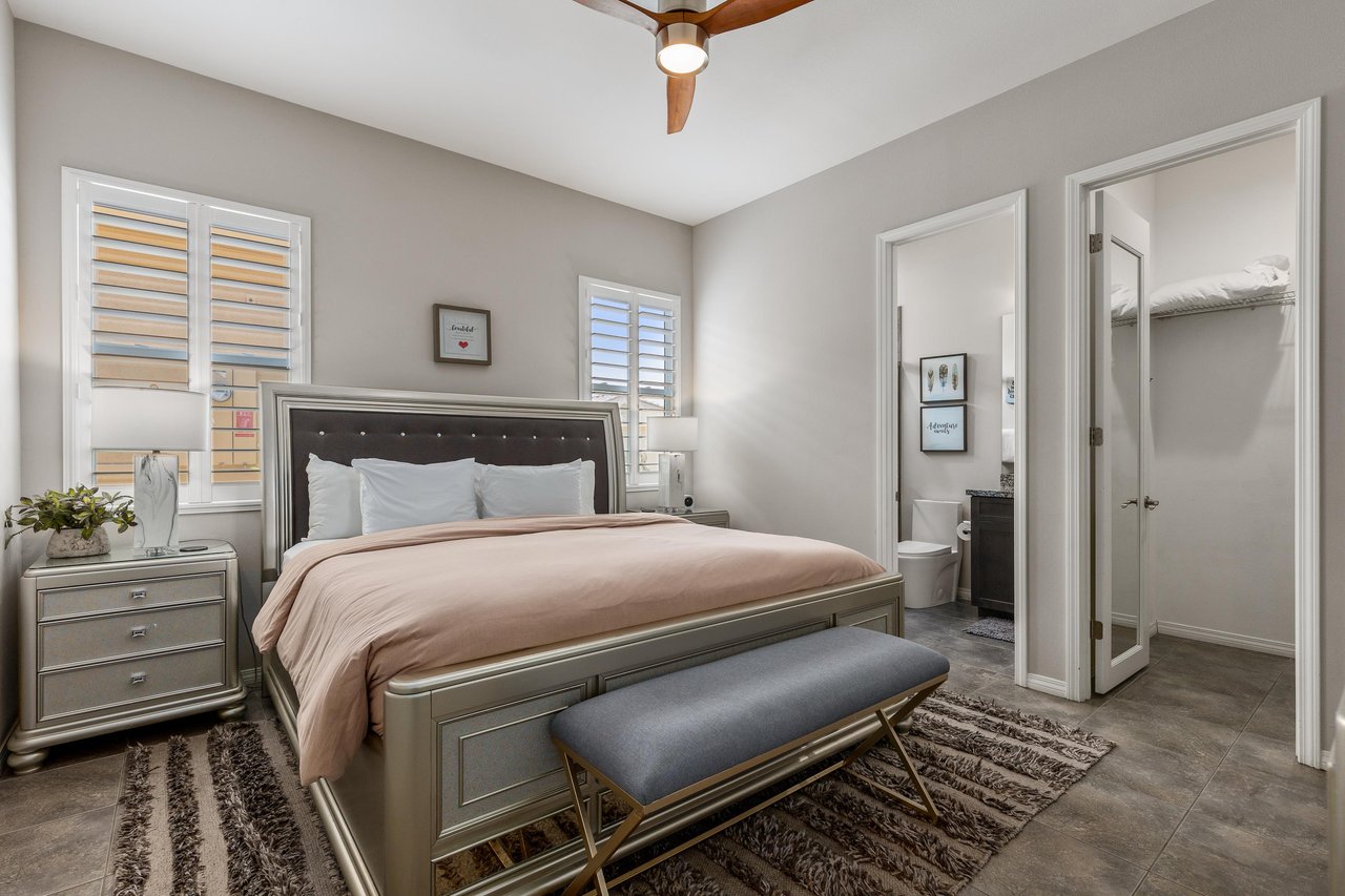 Third primary suite bedroom