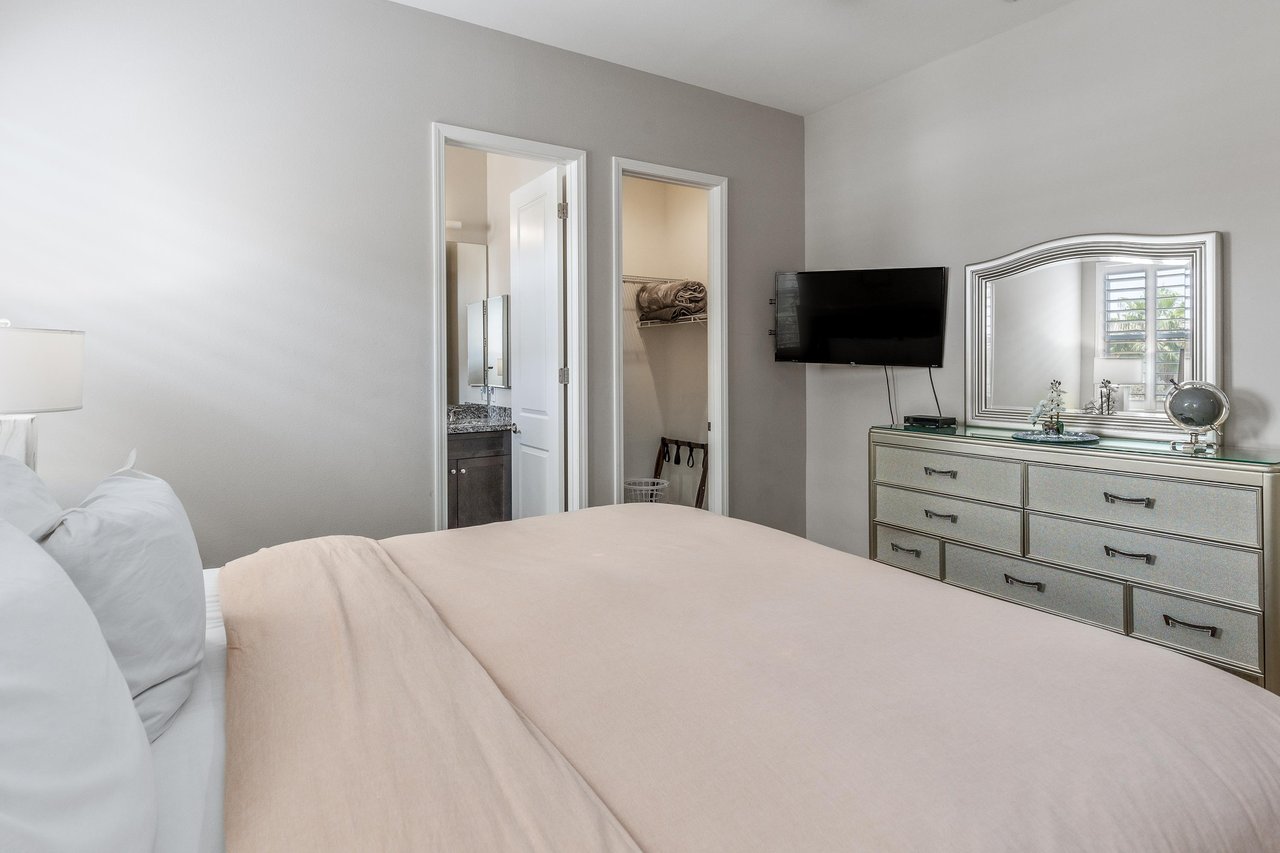 Third primary suite bedroom