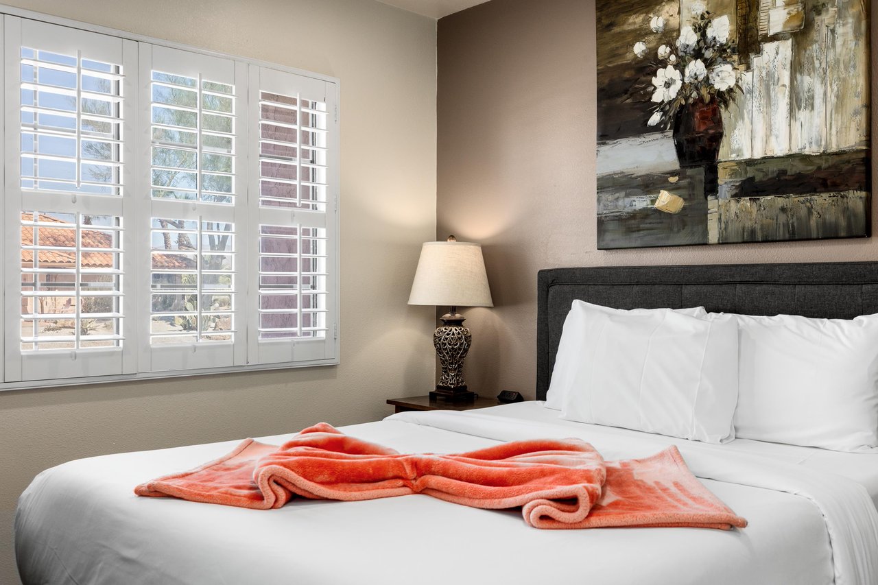 Tranquil guest bedroom