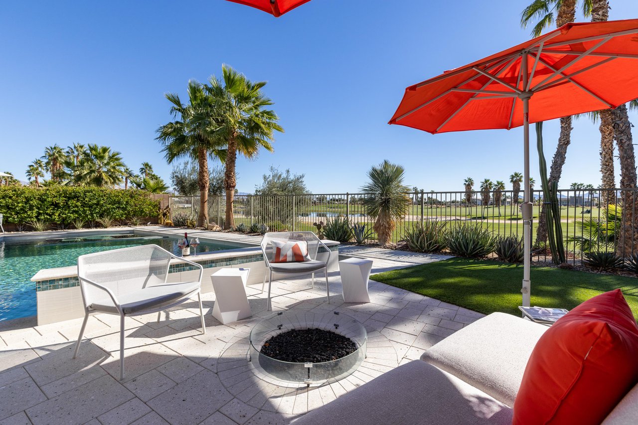 Tons of covered lounge areas