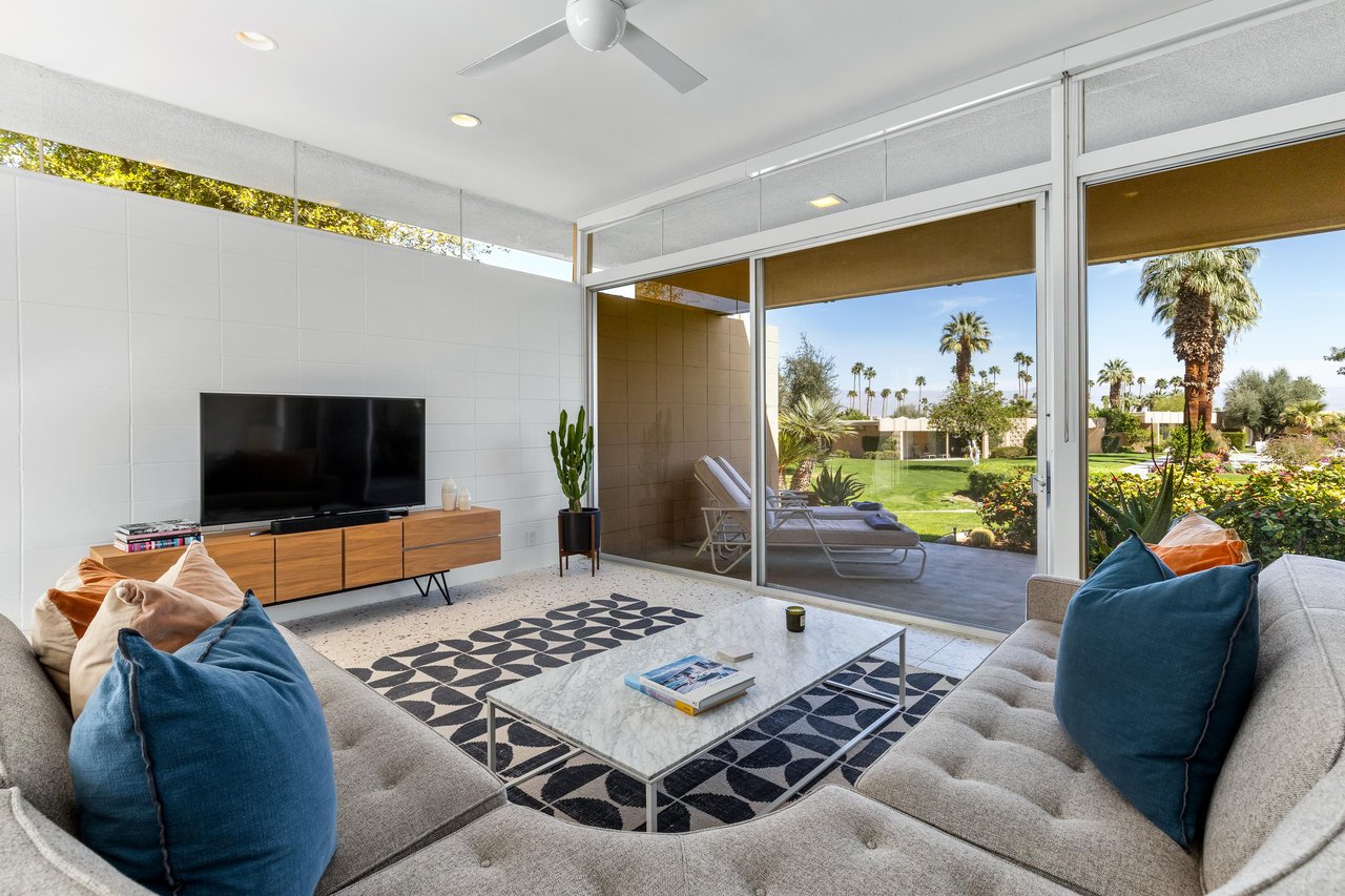 Take a nap one of the many comfy couces