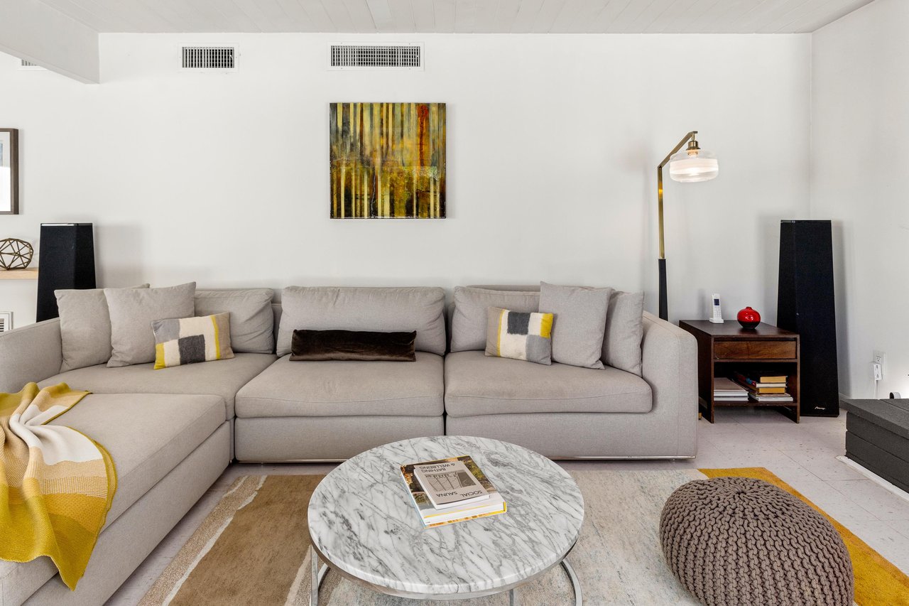 Comfy midcentury modern furniture