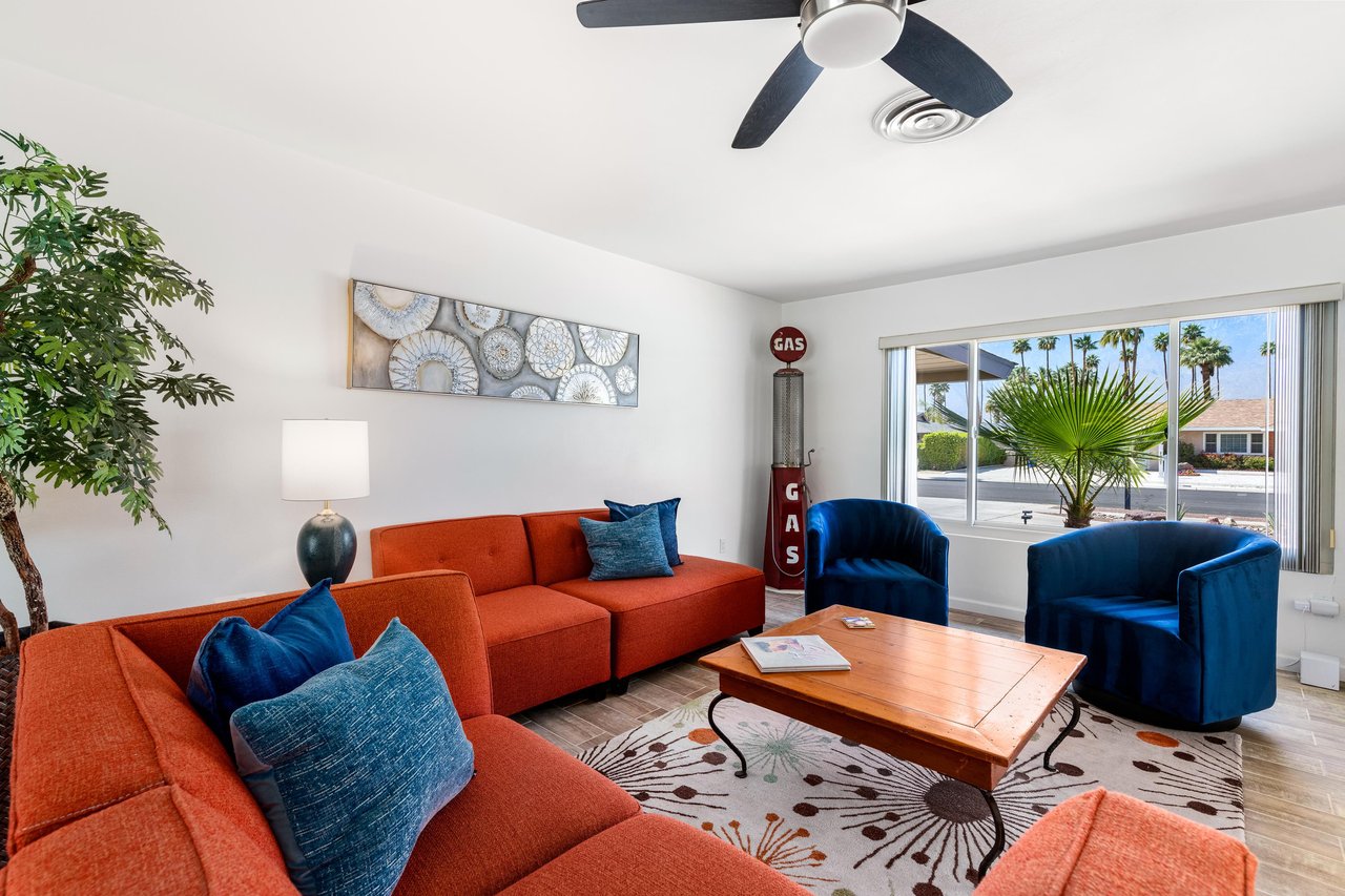 Ample space to take a nap or read a book