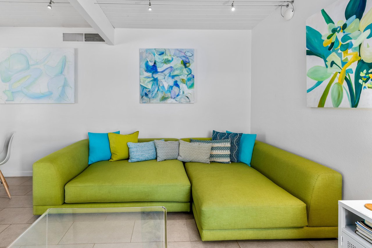 Time for nap on the cozy couch