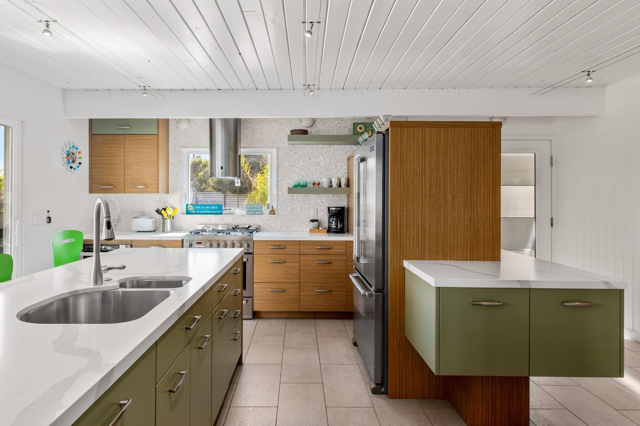 Ready to cook in the Chefs kitchen