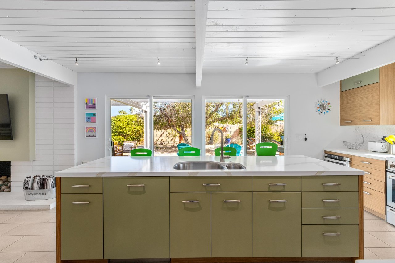 Indoor outdoor flow, perfect for Palm Springs