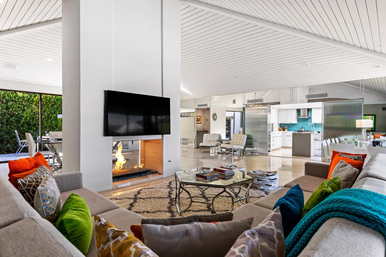 Open space living room