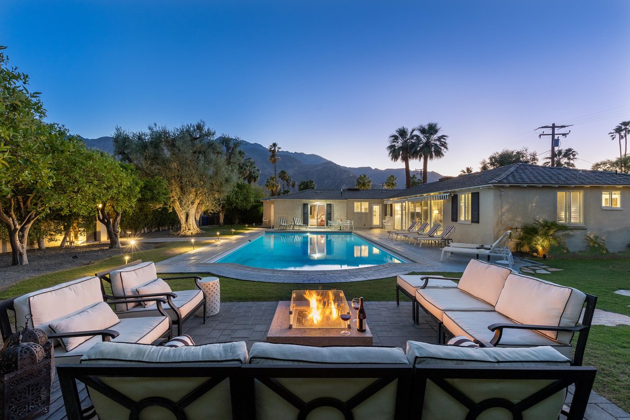 Relax and unwind around the firepit