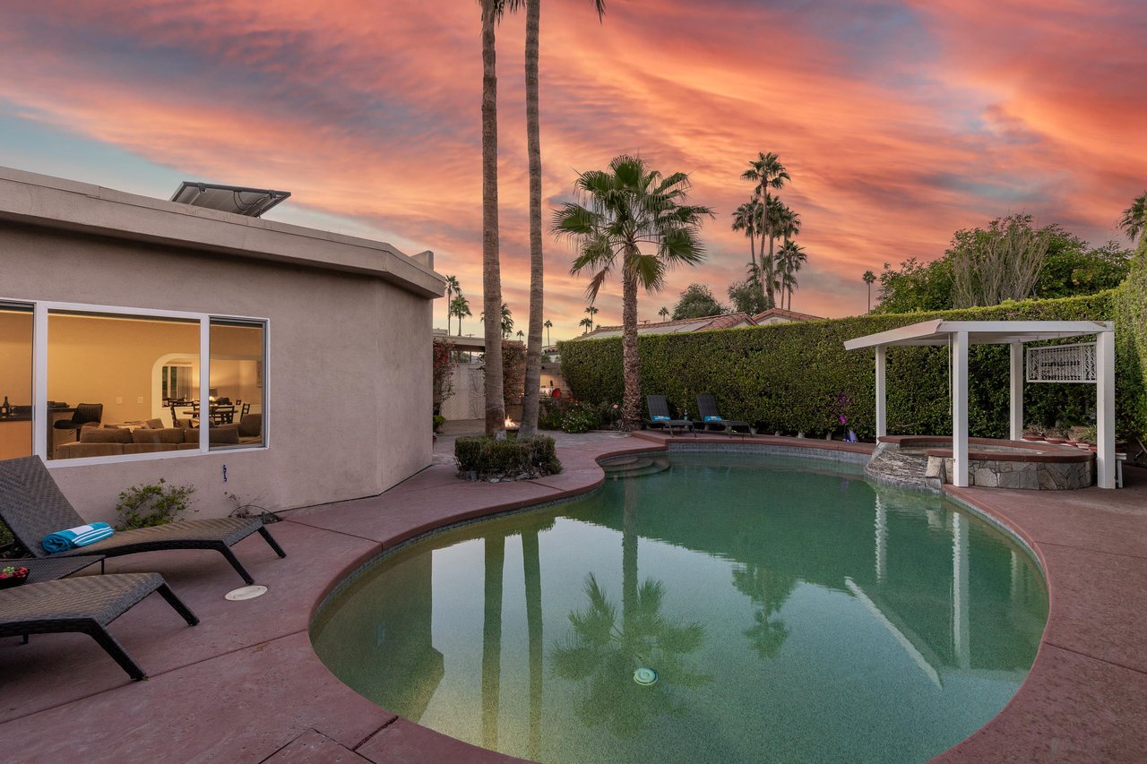 Amazing sunsets await