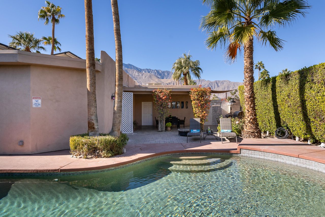 Time for a dip in the sparkling pool