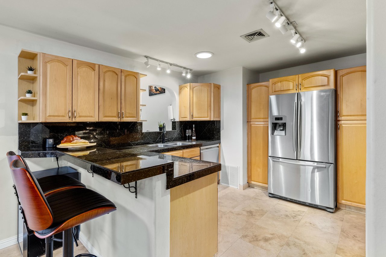 Modern, sleep kitchen