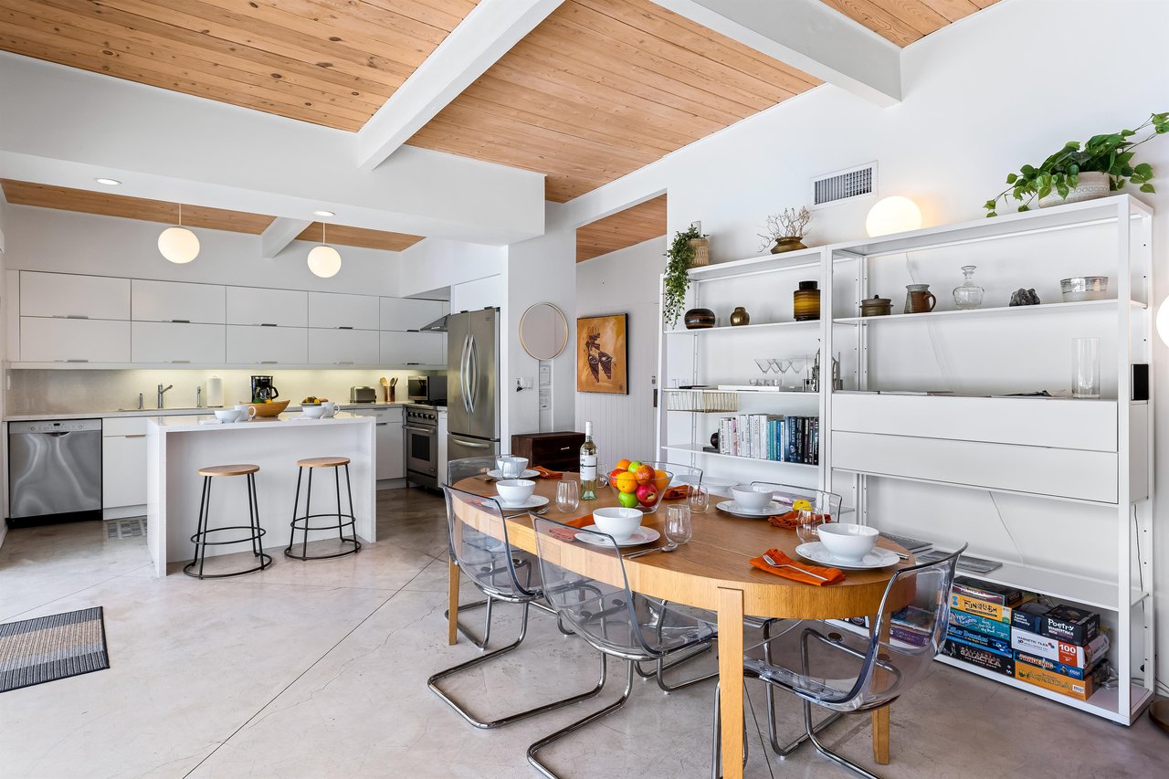 Dining table set for 6