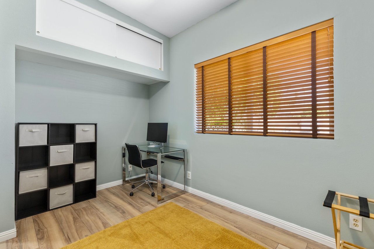 If you need to work, this is the space