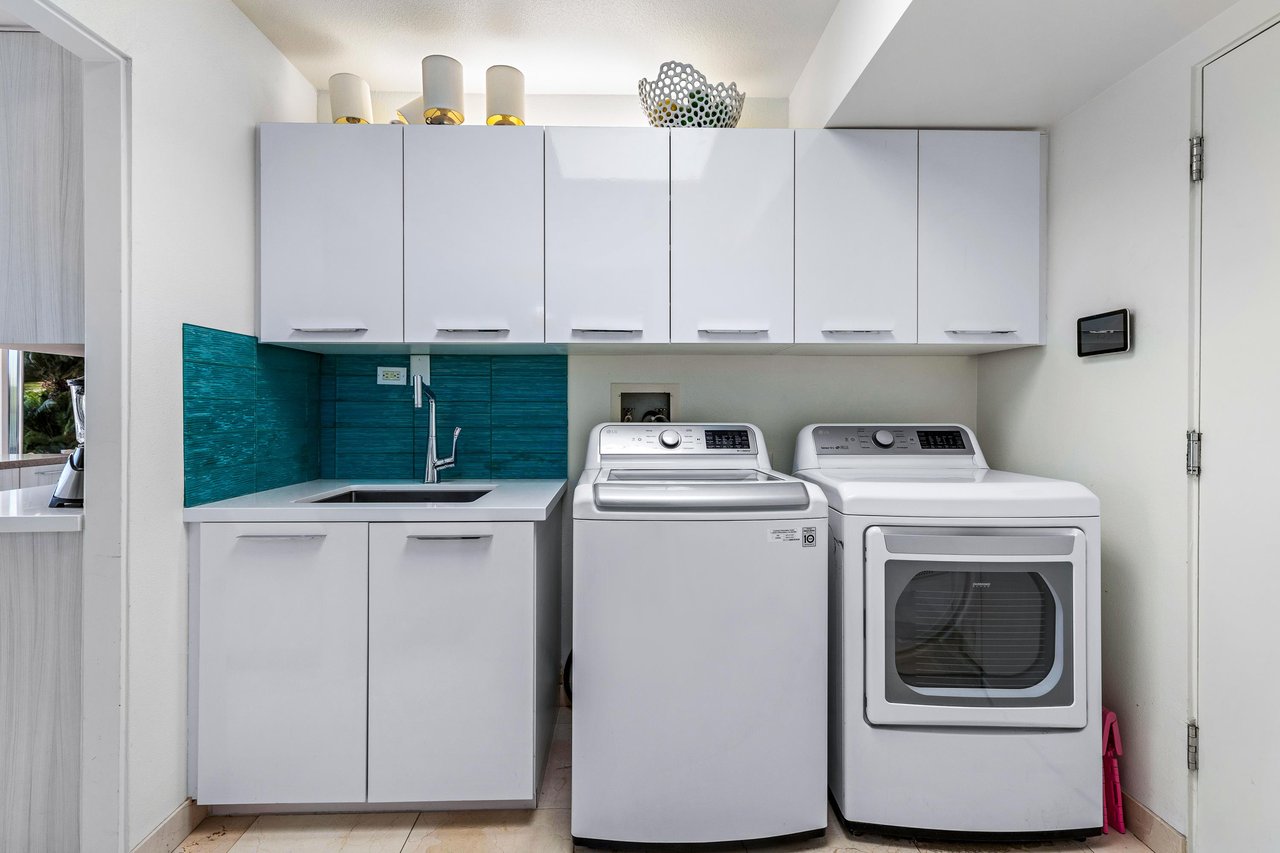 Washer and dryer