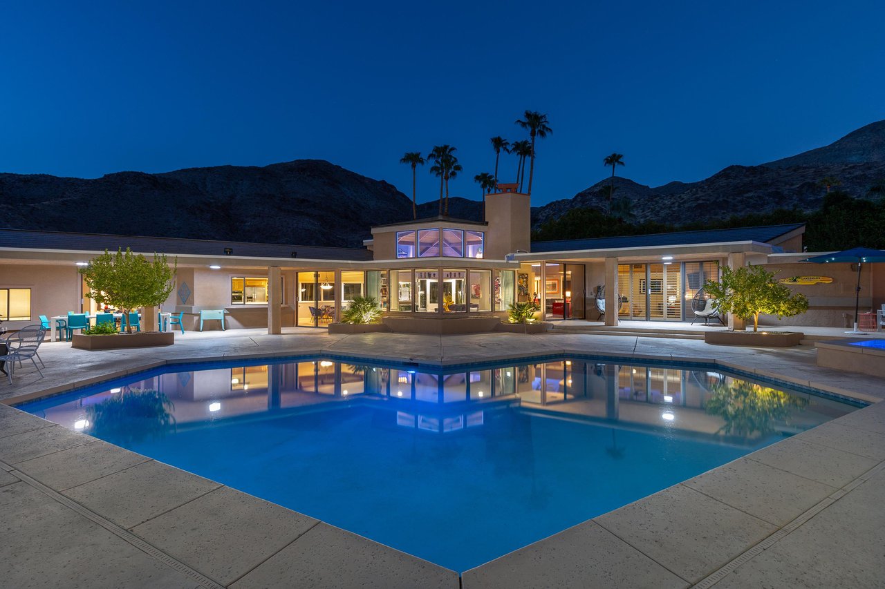 Swim in the moonlit water