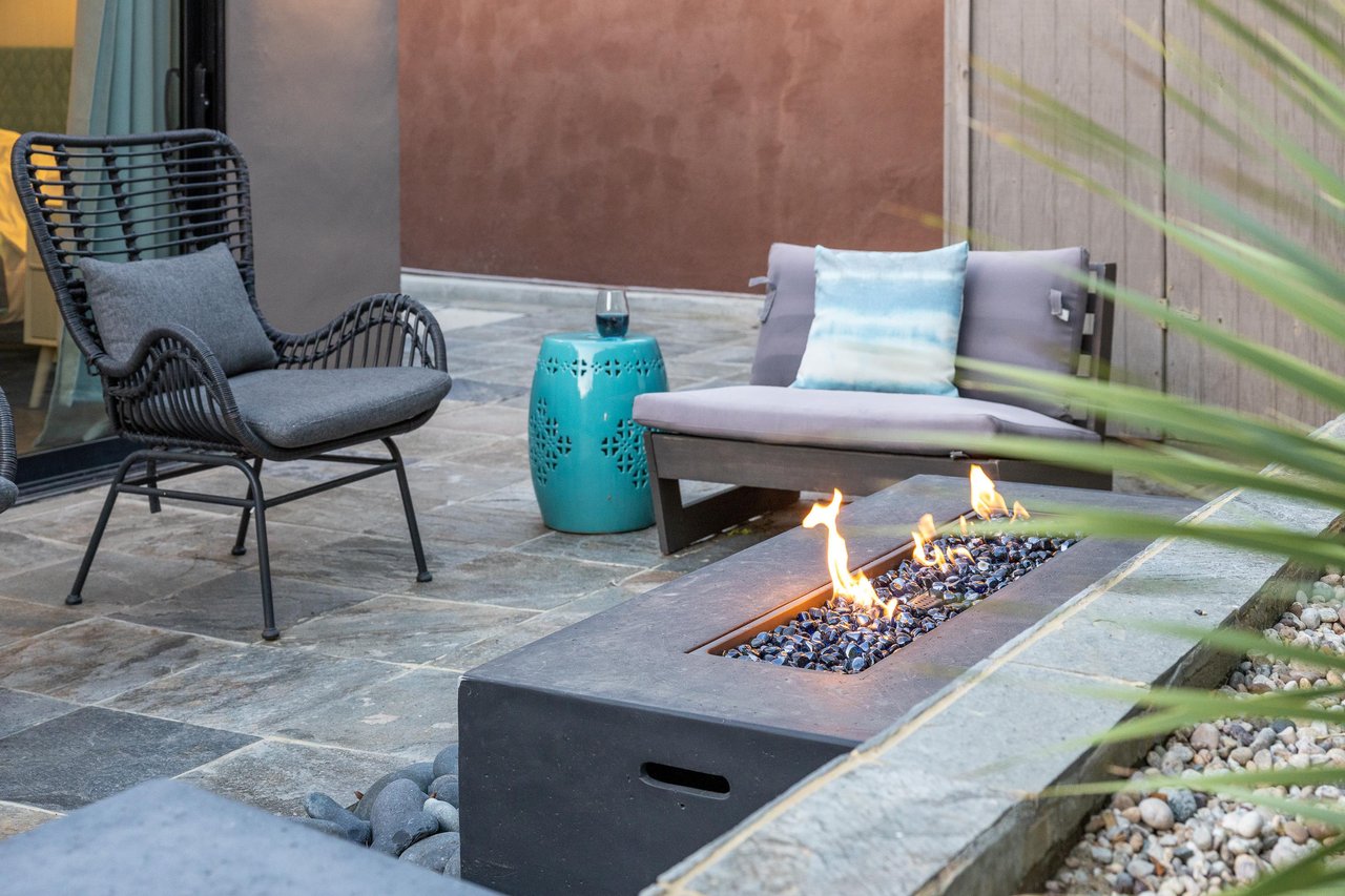 Relax around the fire