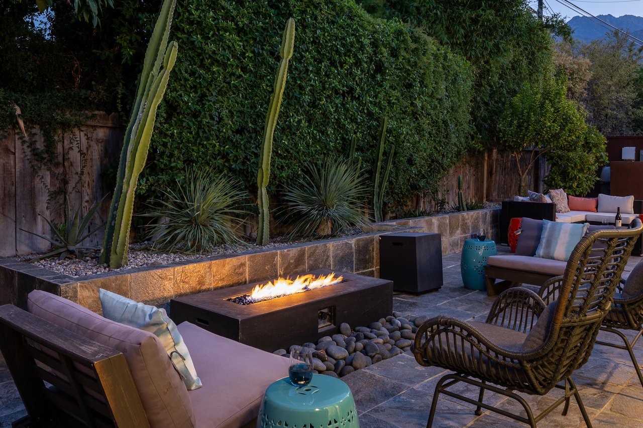 Above ground firepit