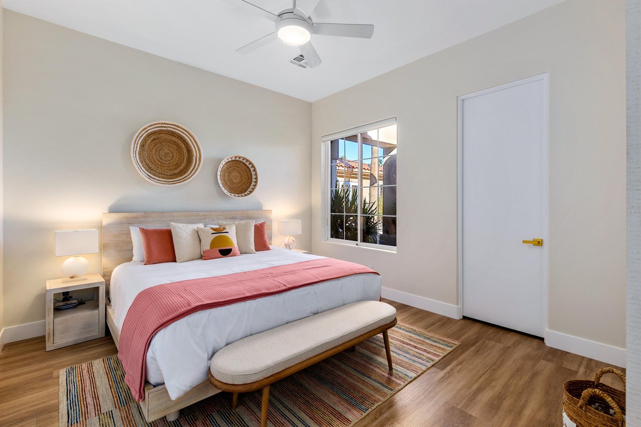 Comfortable guest bedrooms