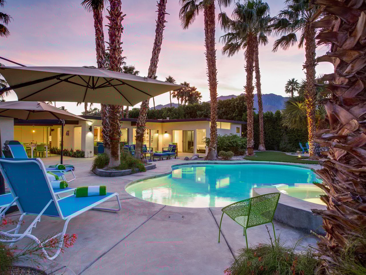 Fall in love with sunset swims