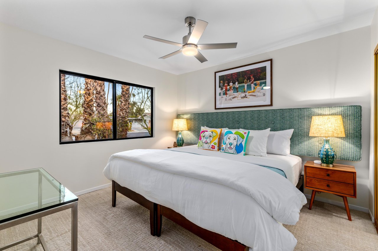 Guest bedroom with King bed