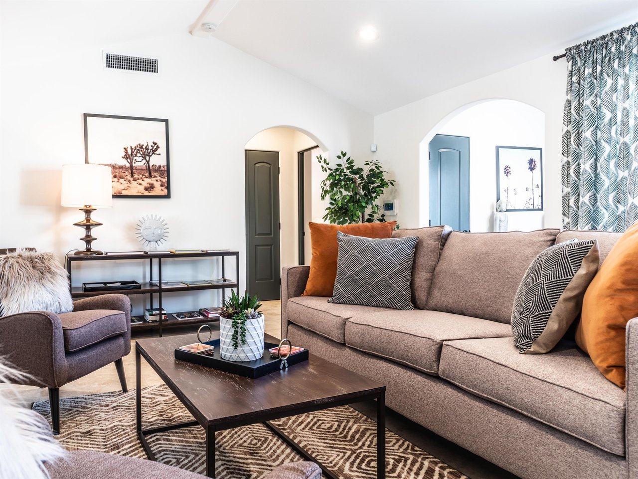 Enjoy a spacious entertainment area