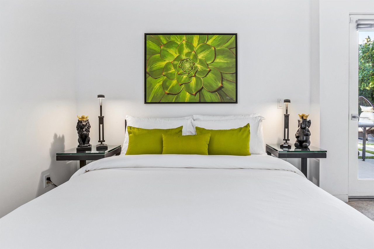 Beautifully decorated bedrooms