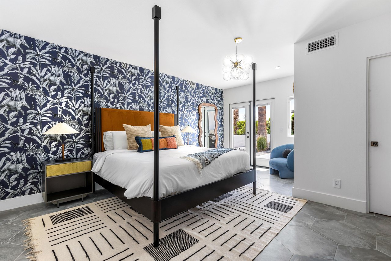 Restful guest bedroom