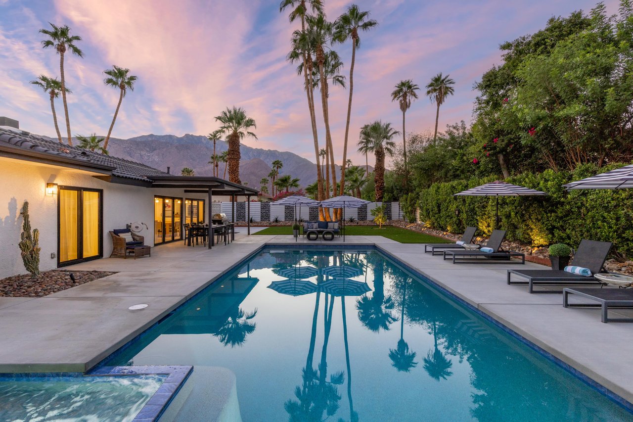 Beautiful pool and spa