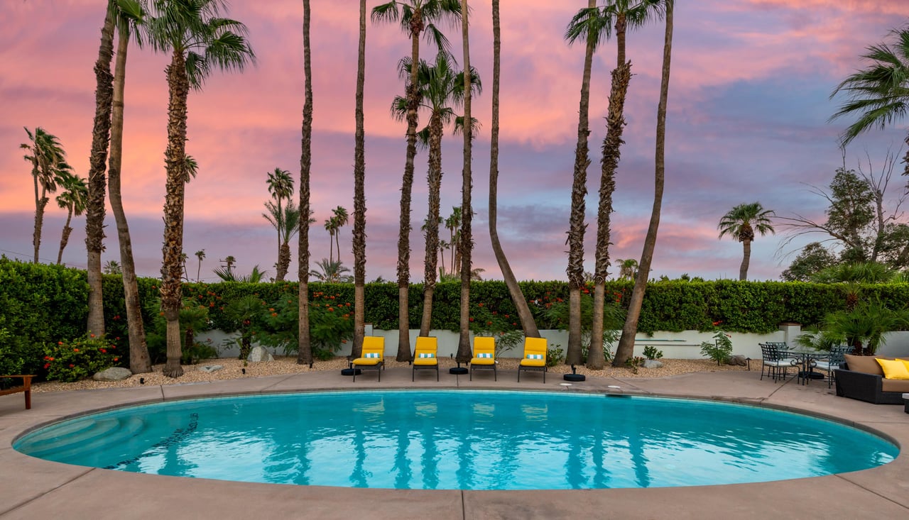 Time for a sunset swim