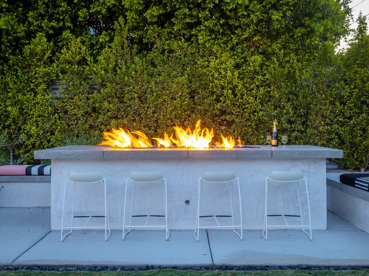 Enjoy a cozy evening