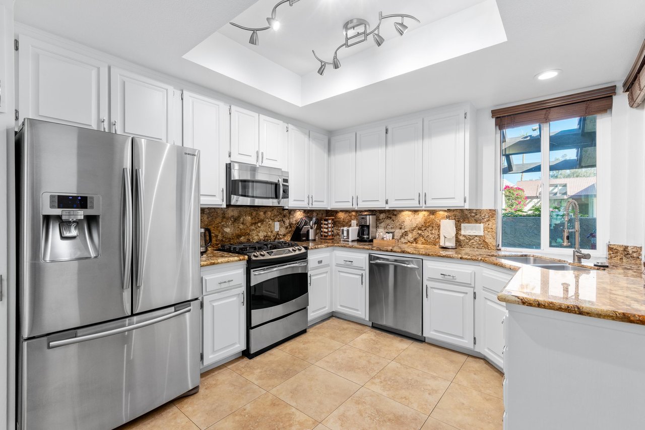 Modern kitchen with all of the bells and whistles