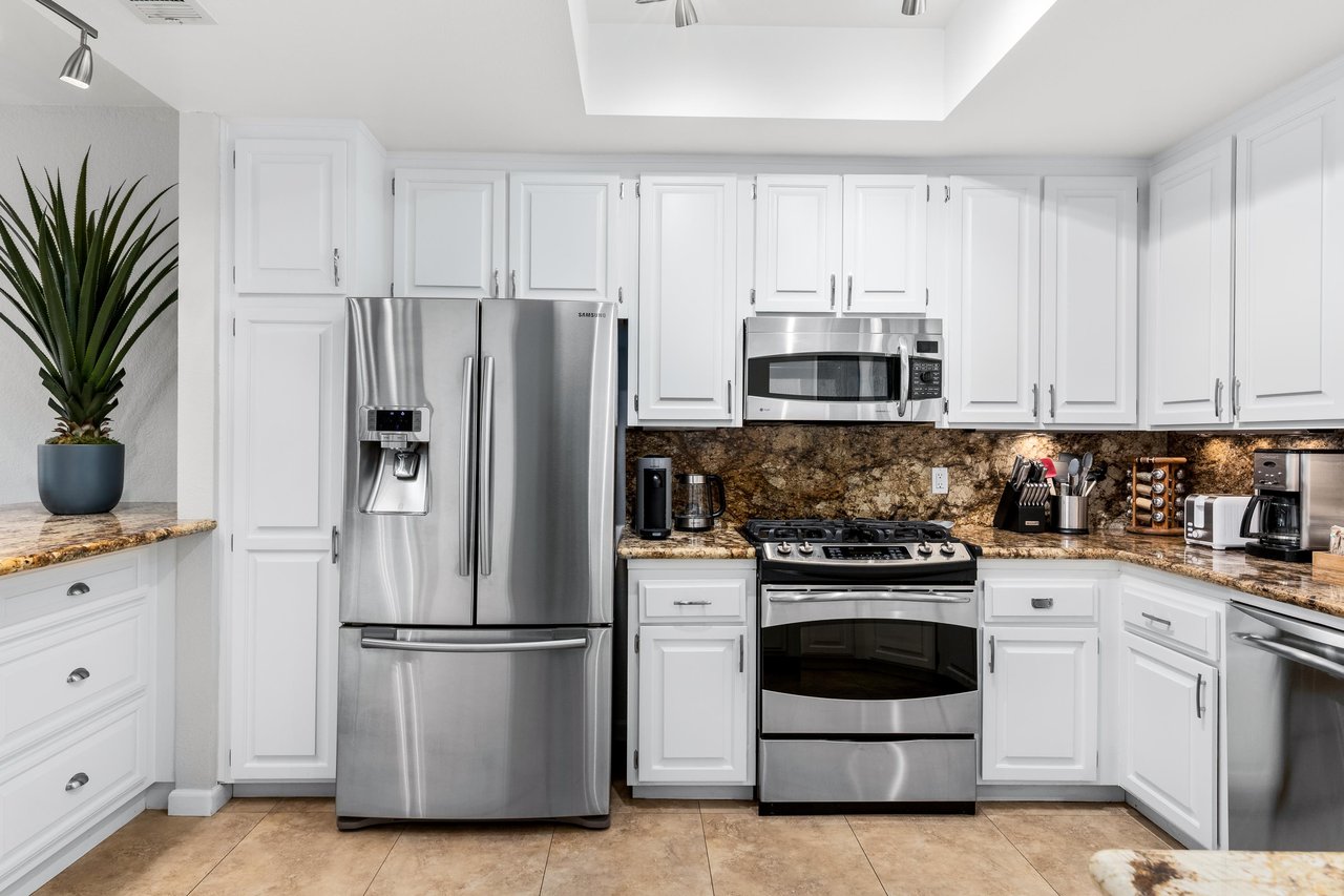 Stainless steel appliances