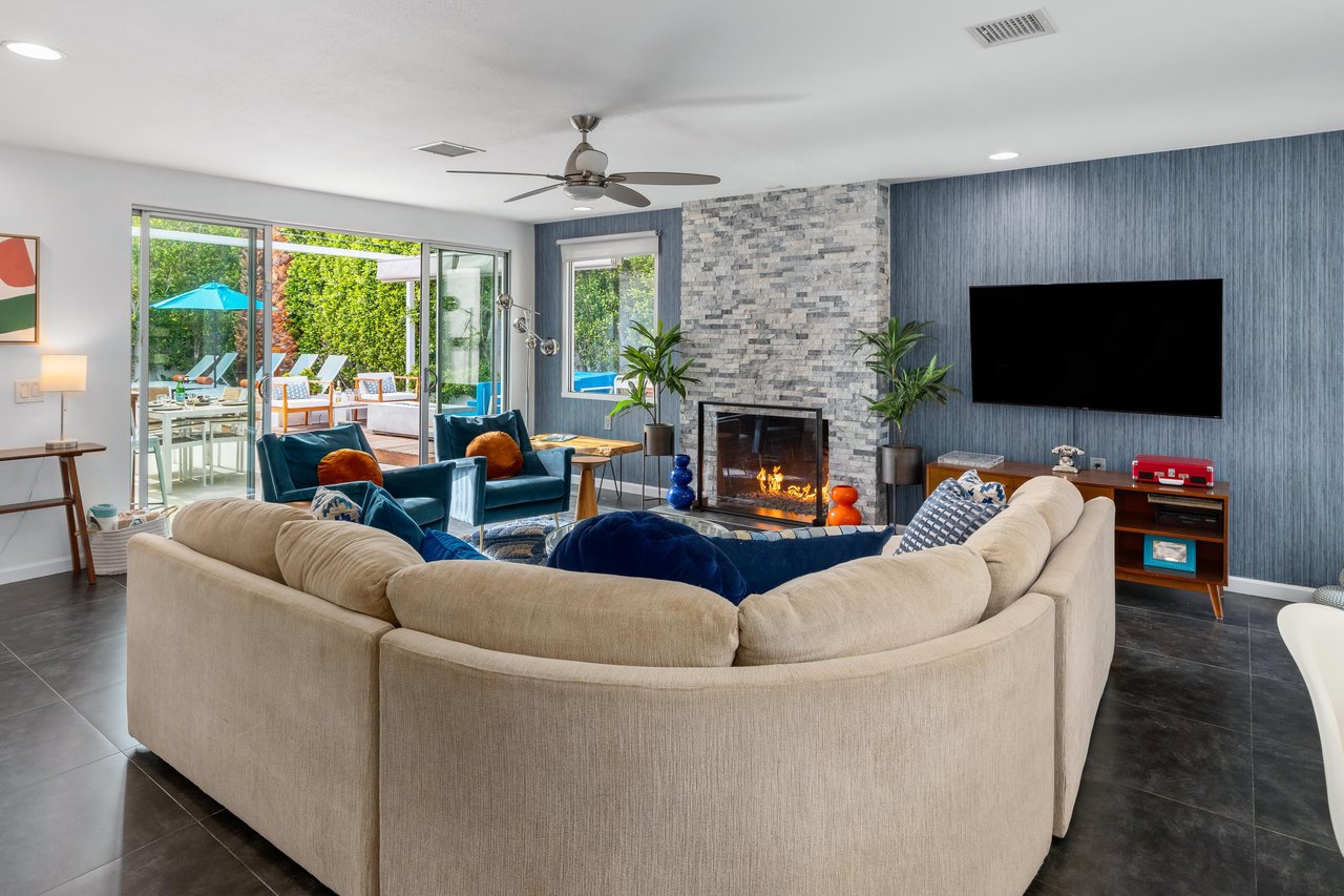 Midcentury modern comfy furniture