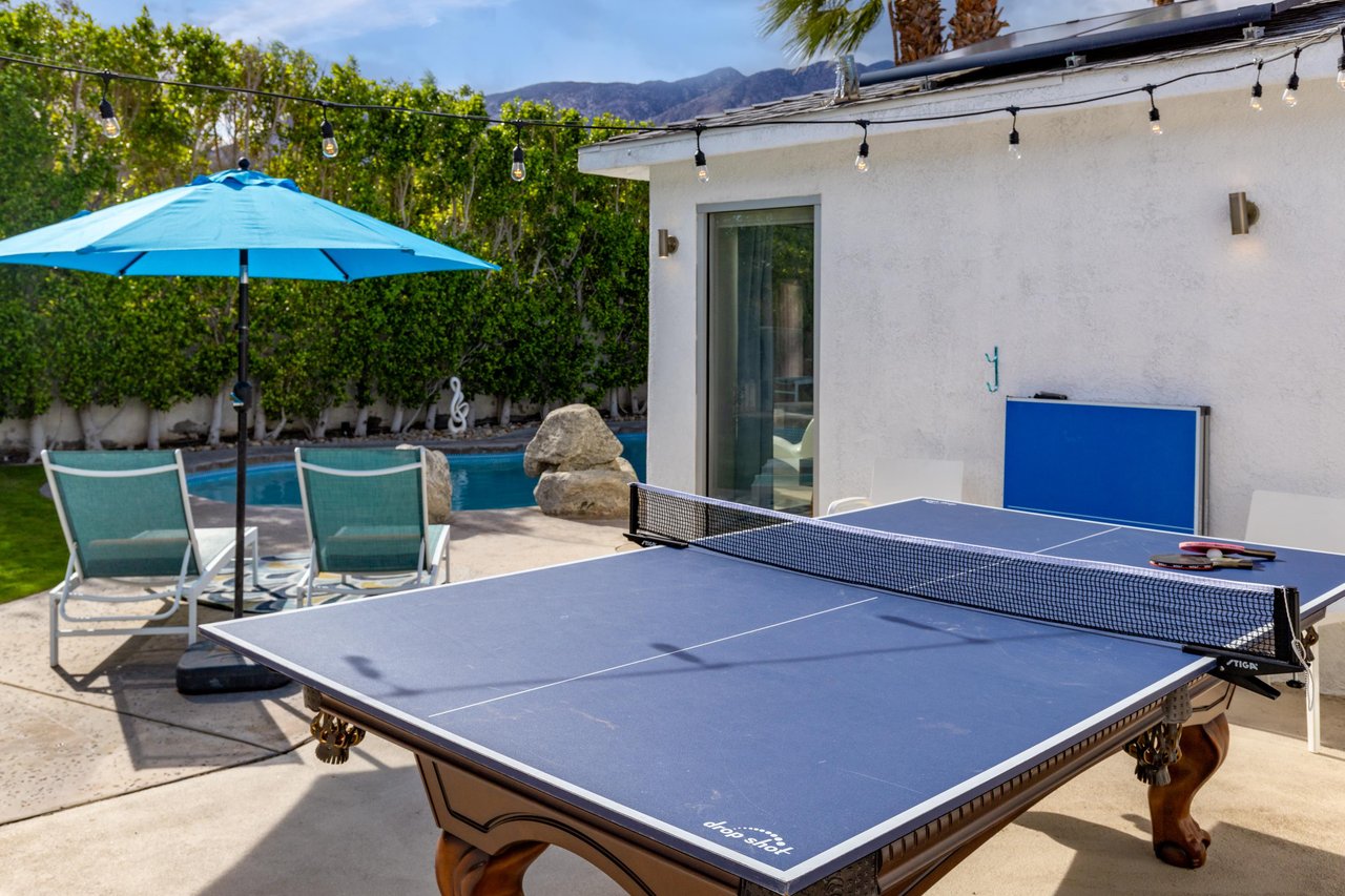 Enjoy some ping pong, or a game of pool