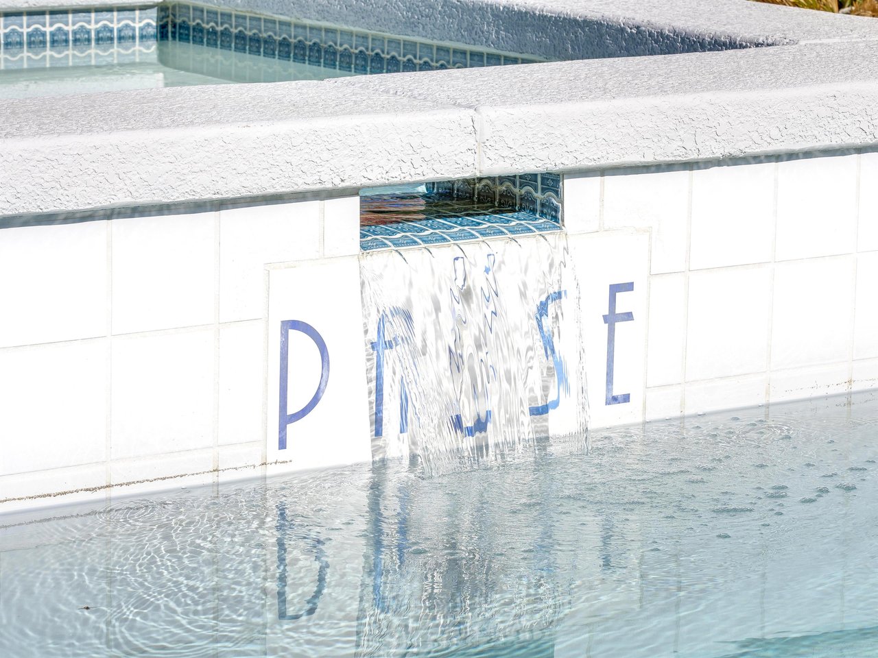 Pause by the Waterfall