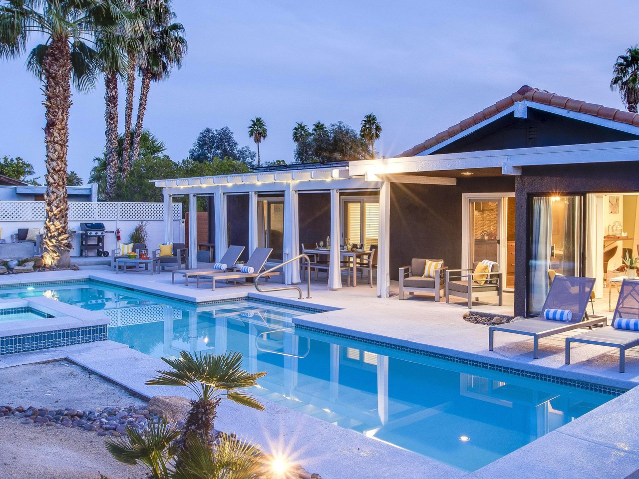 Lovely Evenings Under the Desert Skies