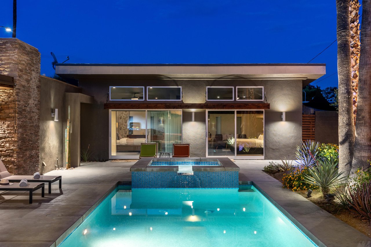 Lucy, Im Home  Retro Chic MidMod Home With A Backyard Paradise