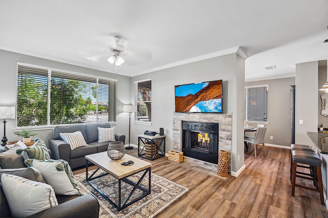 Living room  front entry