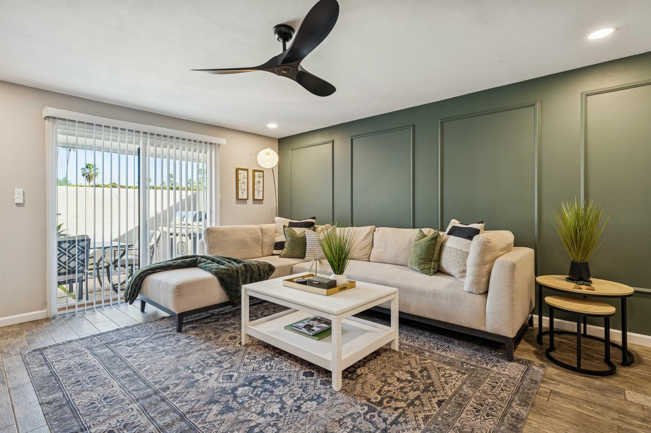 Lounge around, read a good book in our wide open living room area.