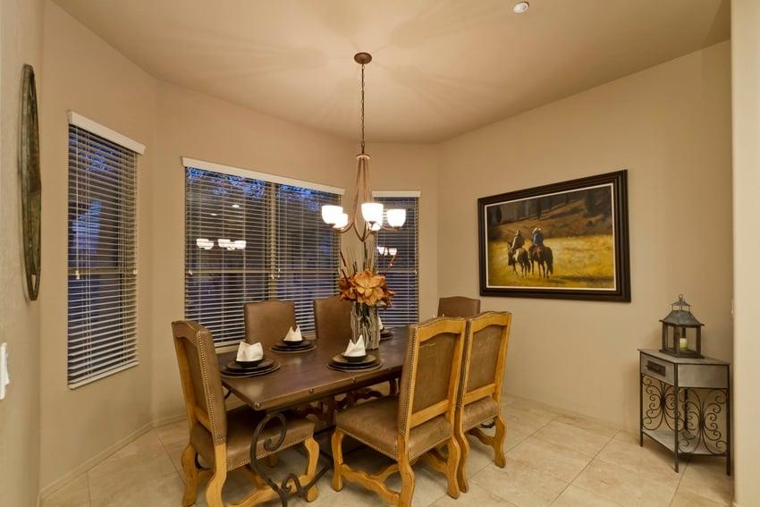 Gather around this elegant dining set