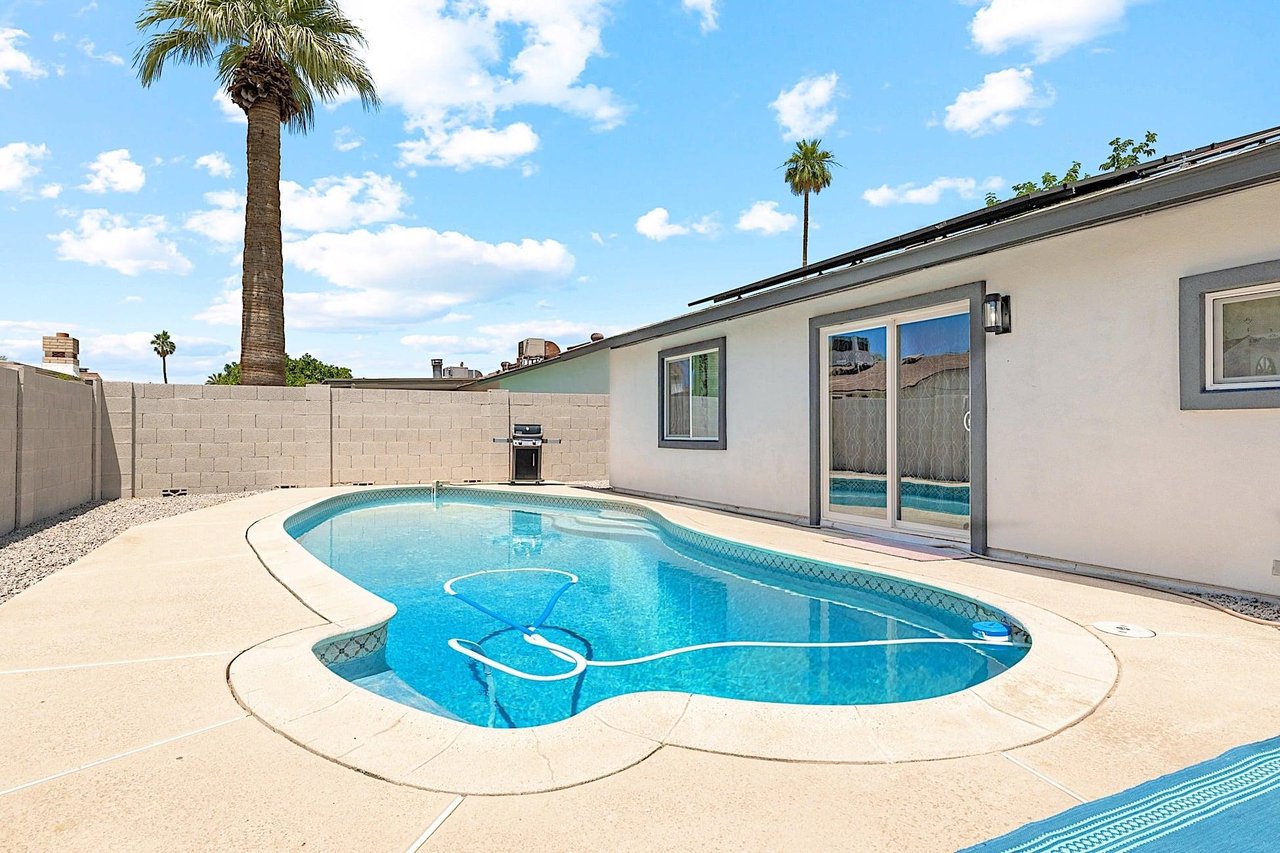 Sparkling pool