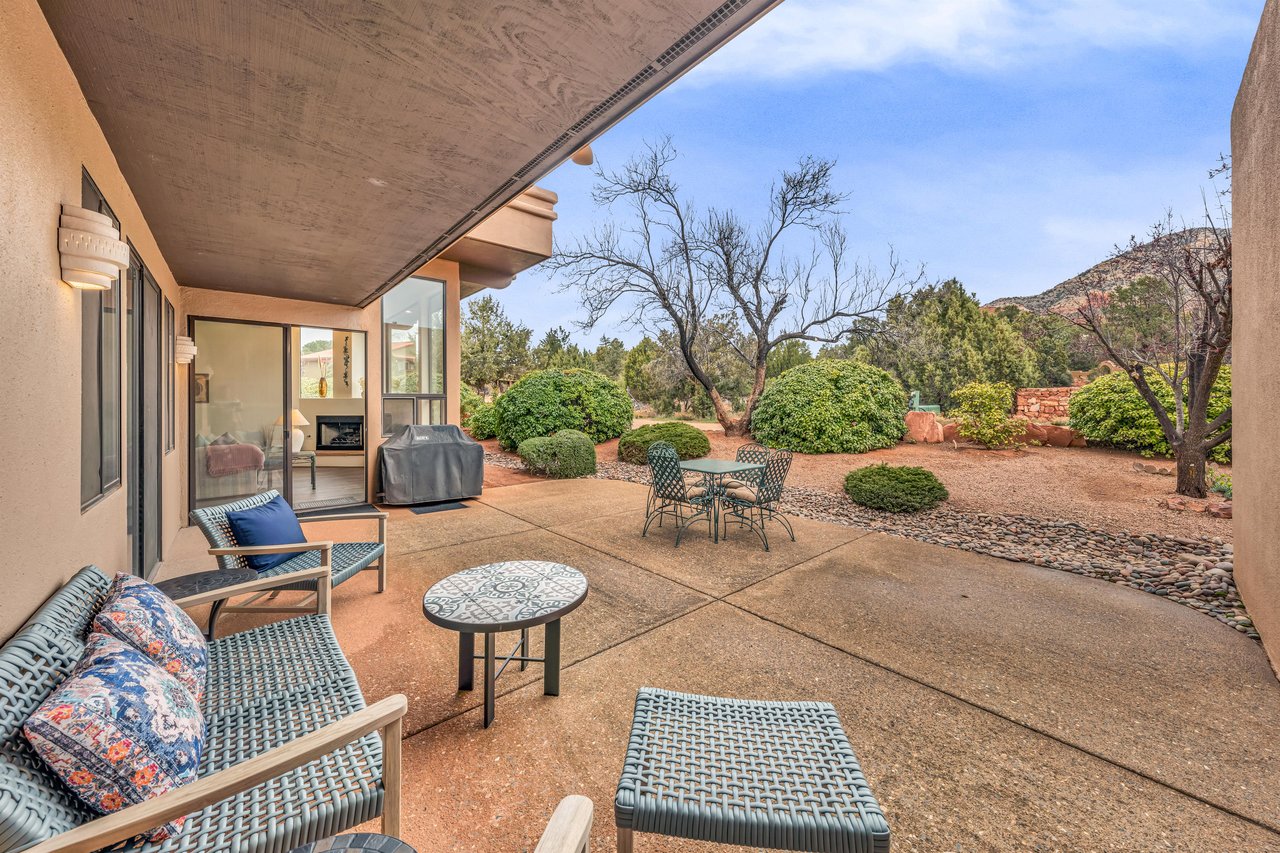 New Outdoor Furniture With Views Of Thunder Mountain
