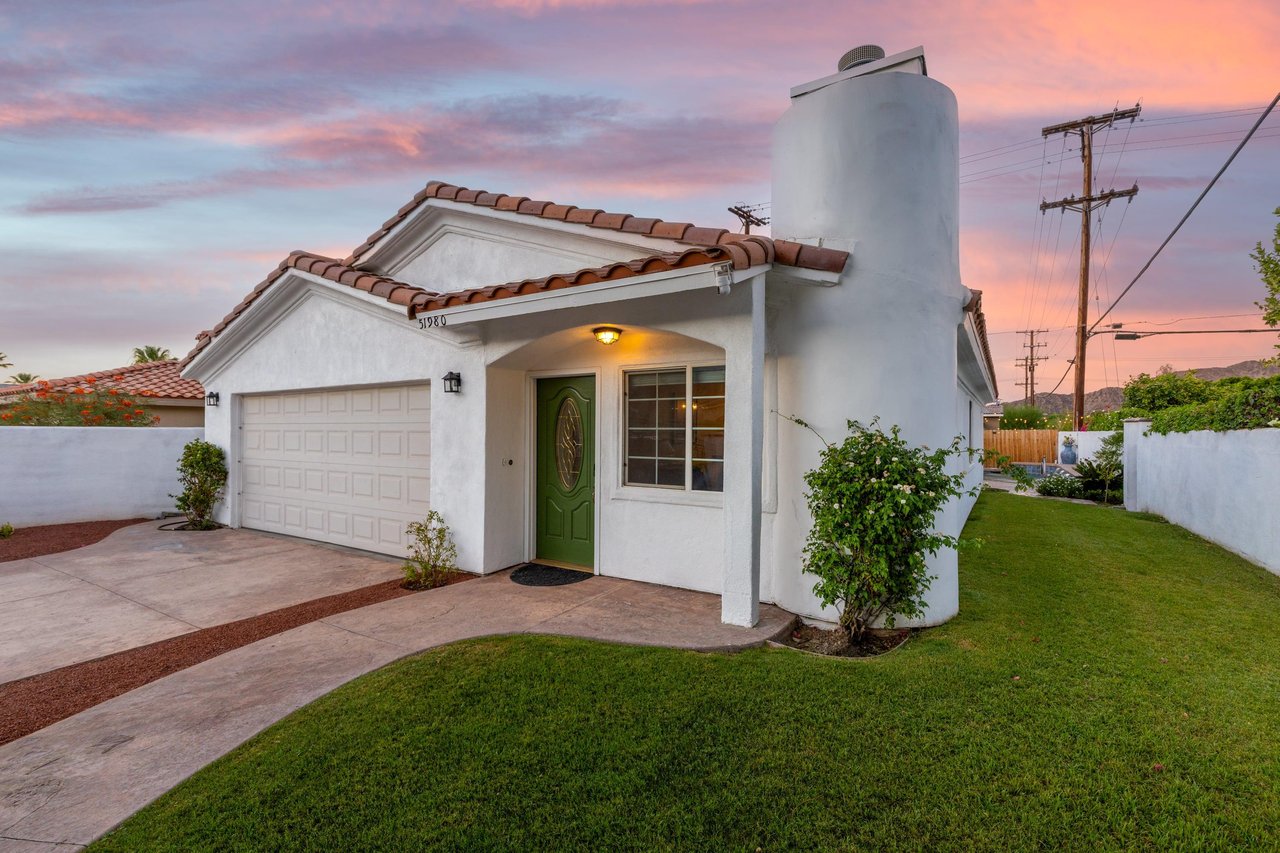 A cozy 3 bedroom, 2.5 bathroom home with a private pool located in La Quinta, CA.