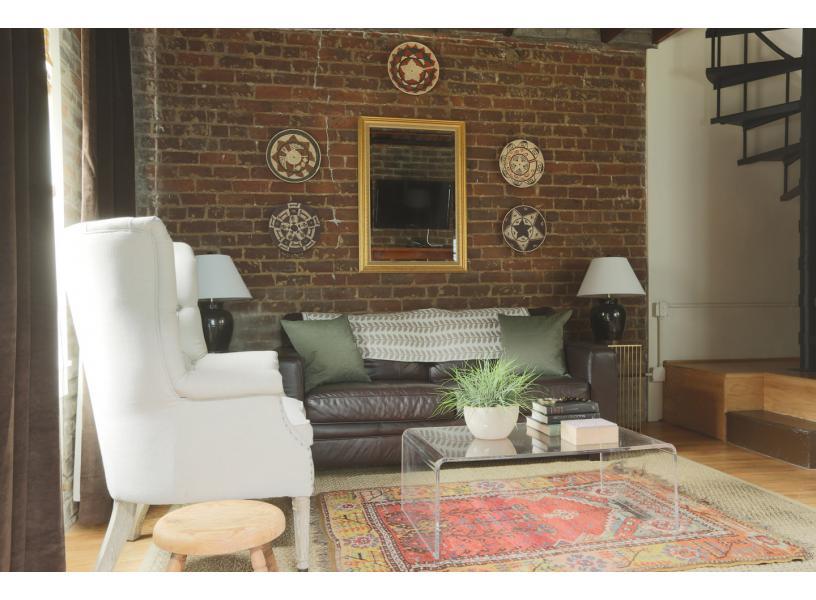 Cozy space to lounge.