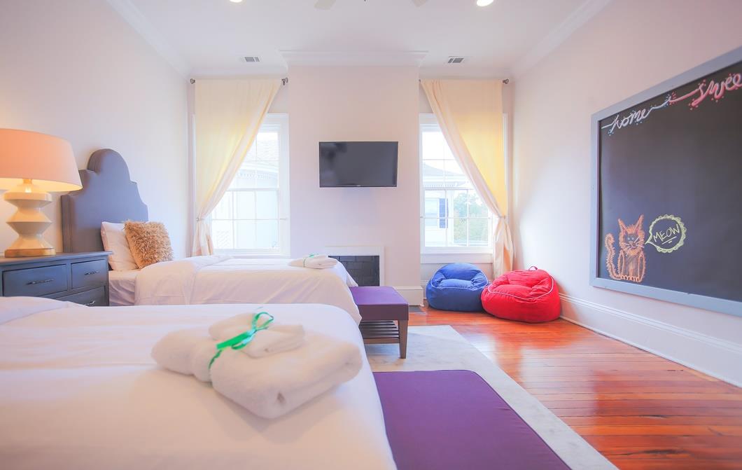 Let your artistic side out on the blackboard. Great for kids