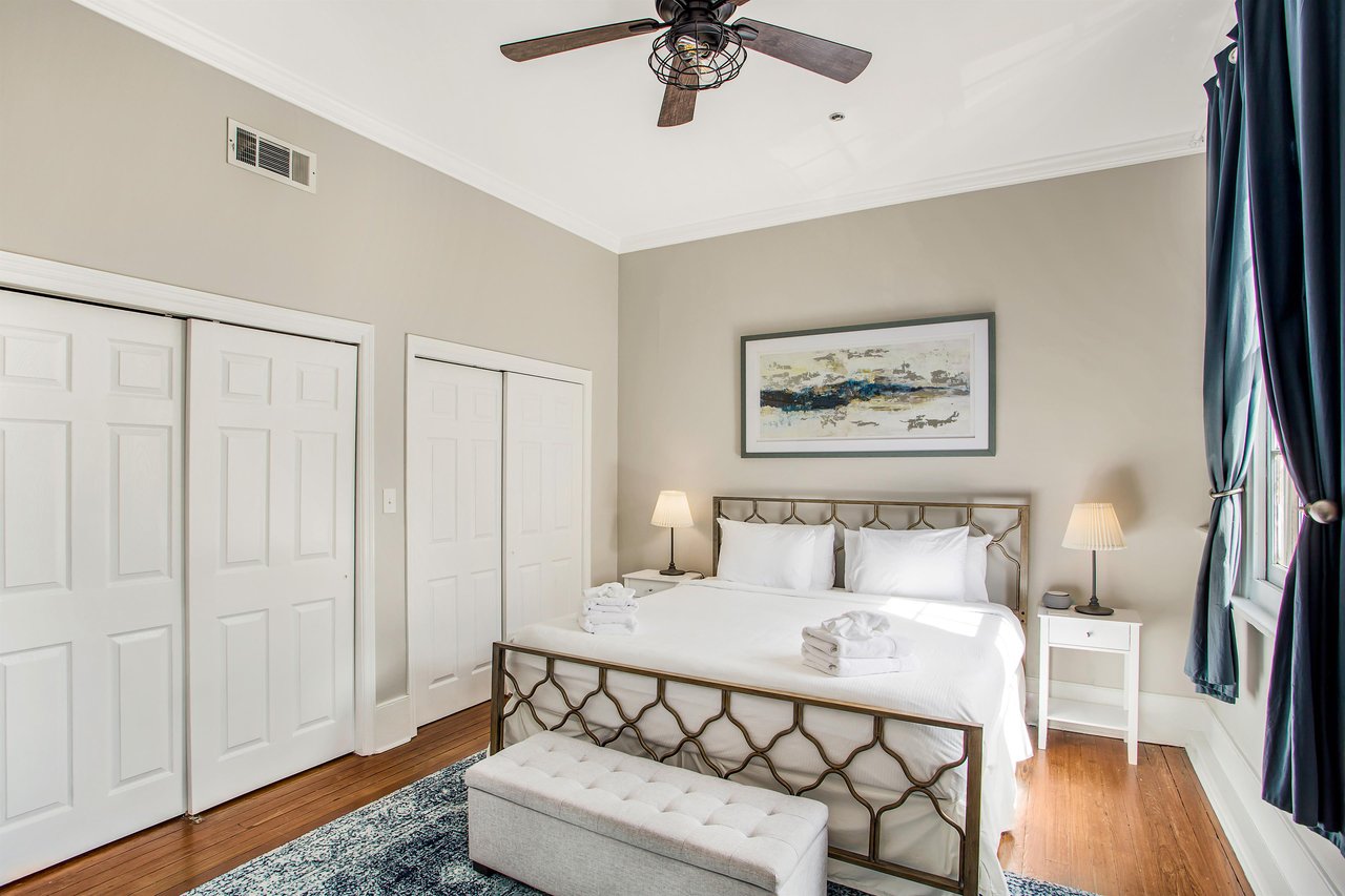 Take advantage of the amazing closet space