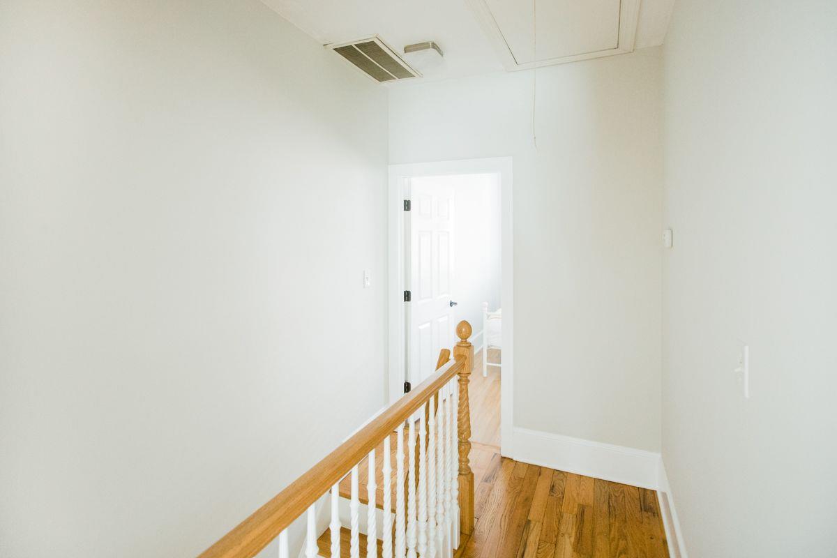 Head upstairs to find both bedrooms, and a jacknjill bathroom.