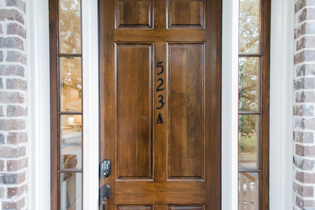 Arrive upstairs to the main level, and enter via electronic lock access.